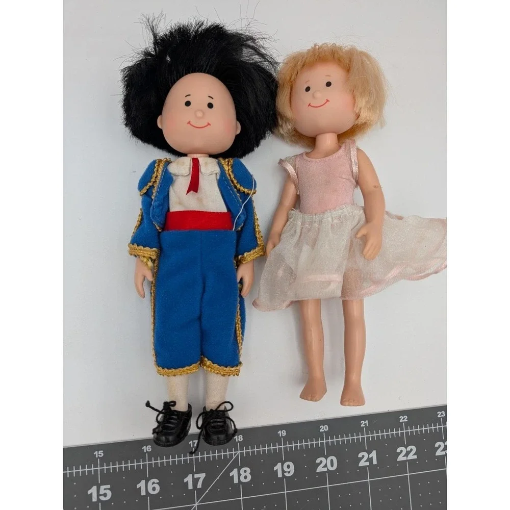 Eden‎ Madeline Friends Nicole Pepito Doll Figure Blue Robe Lot READ Has Issues